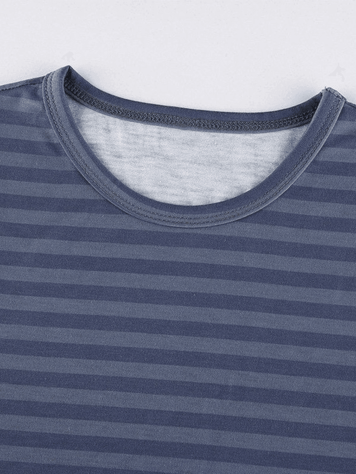 Vintage gestreiftes Baby-Crop-Top