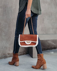 Bolso bandolera Whitley Sherpa - Beige