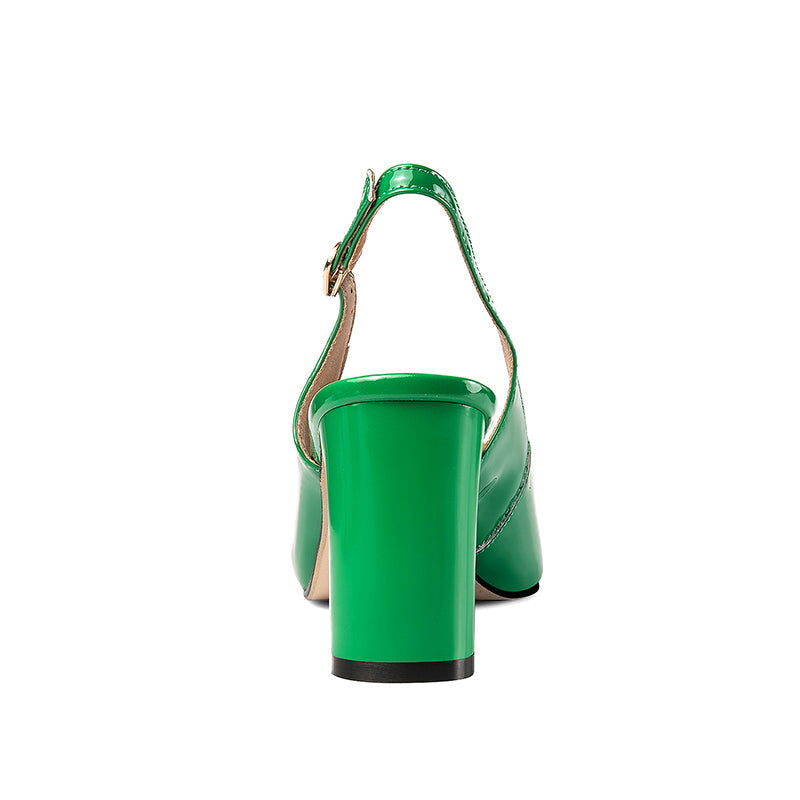 Divinity One Slingback-Pumps mit Nieten
