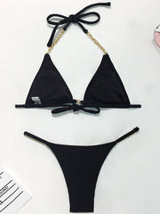 Chain Bikini Swimsuit