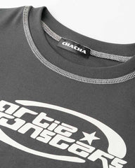 Hartie Monster Grafik T-Shirt